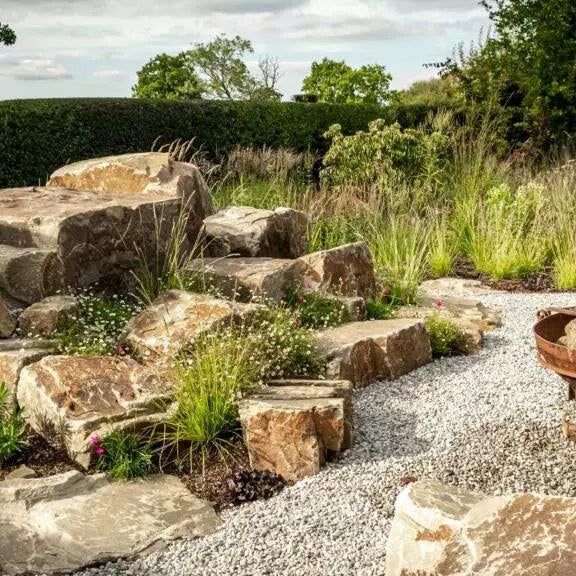 Garden Design using Rockery Stones - Britannia Stone