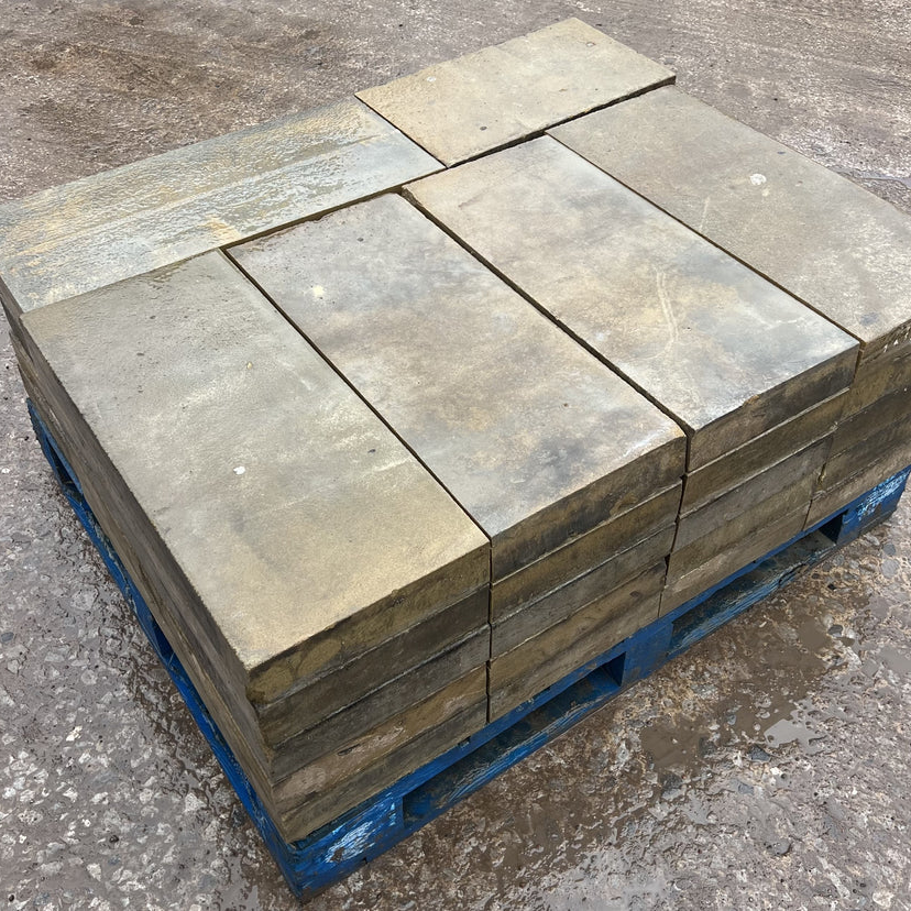 Natural Stone Wall Coping by Britannia Stone, Traditional Stone Reclamation Yard