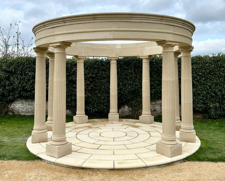 Natural Stone Portico House