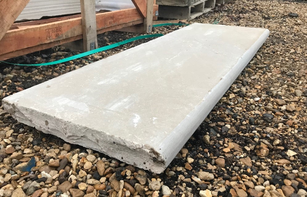 Raj Green Bullnose Coping Stone Step