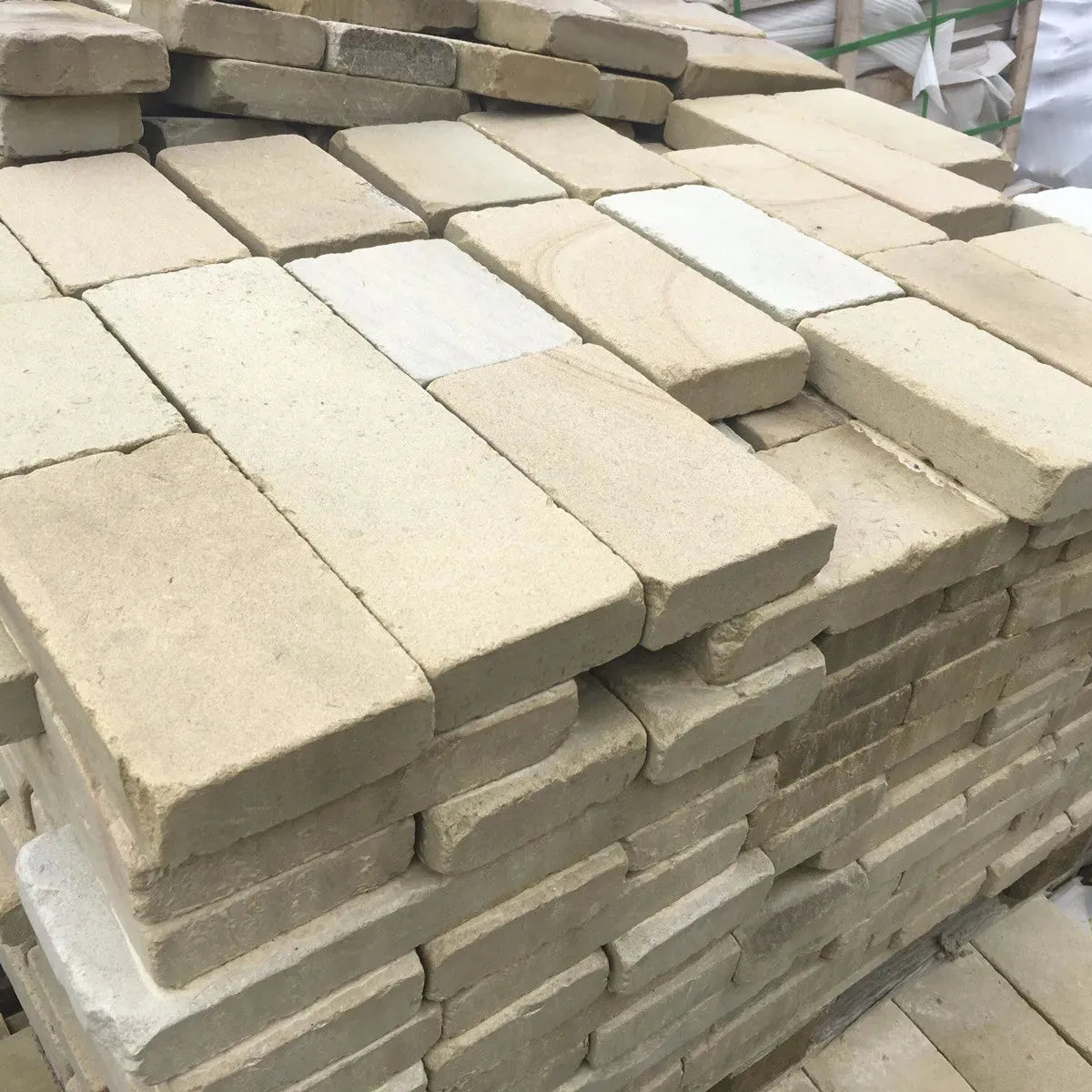 Tumbled Yorkstone Cobble Setts