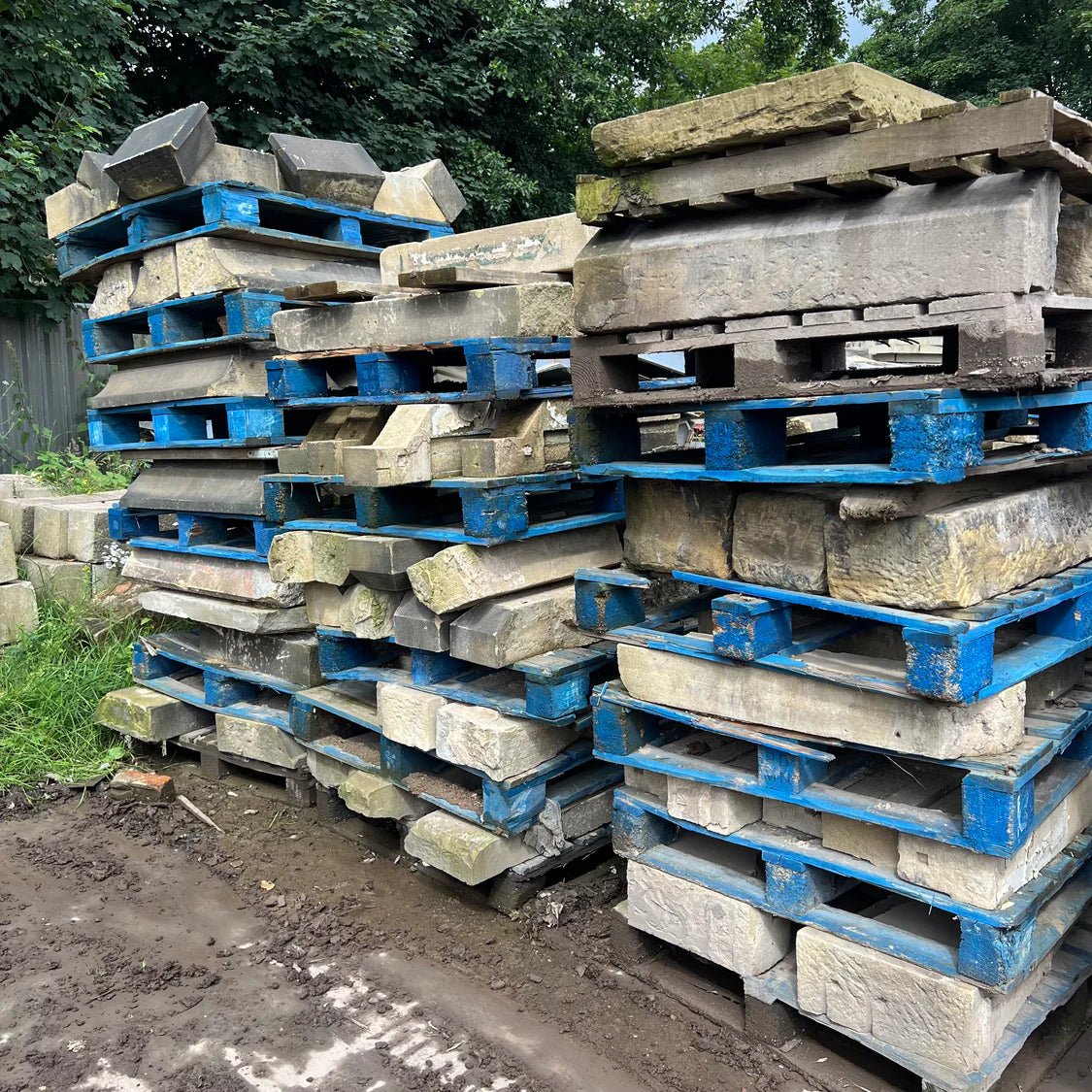 Reclaimed Natural Stone Step Window Sill Lintel Head Made to Order  Yorkstone gritstone Sandston
