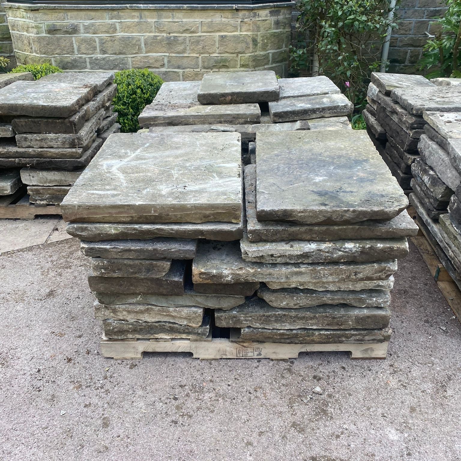 Reclaimed York Stone Paving Flag Stones