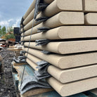 Britannia Buff Bullnose Wall Coping - Britannia Stone