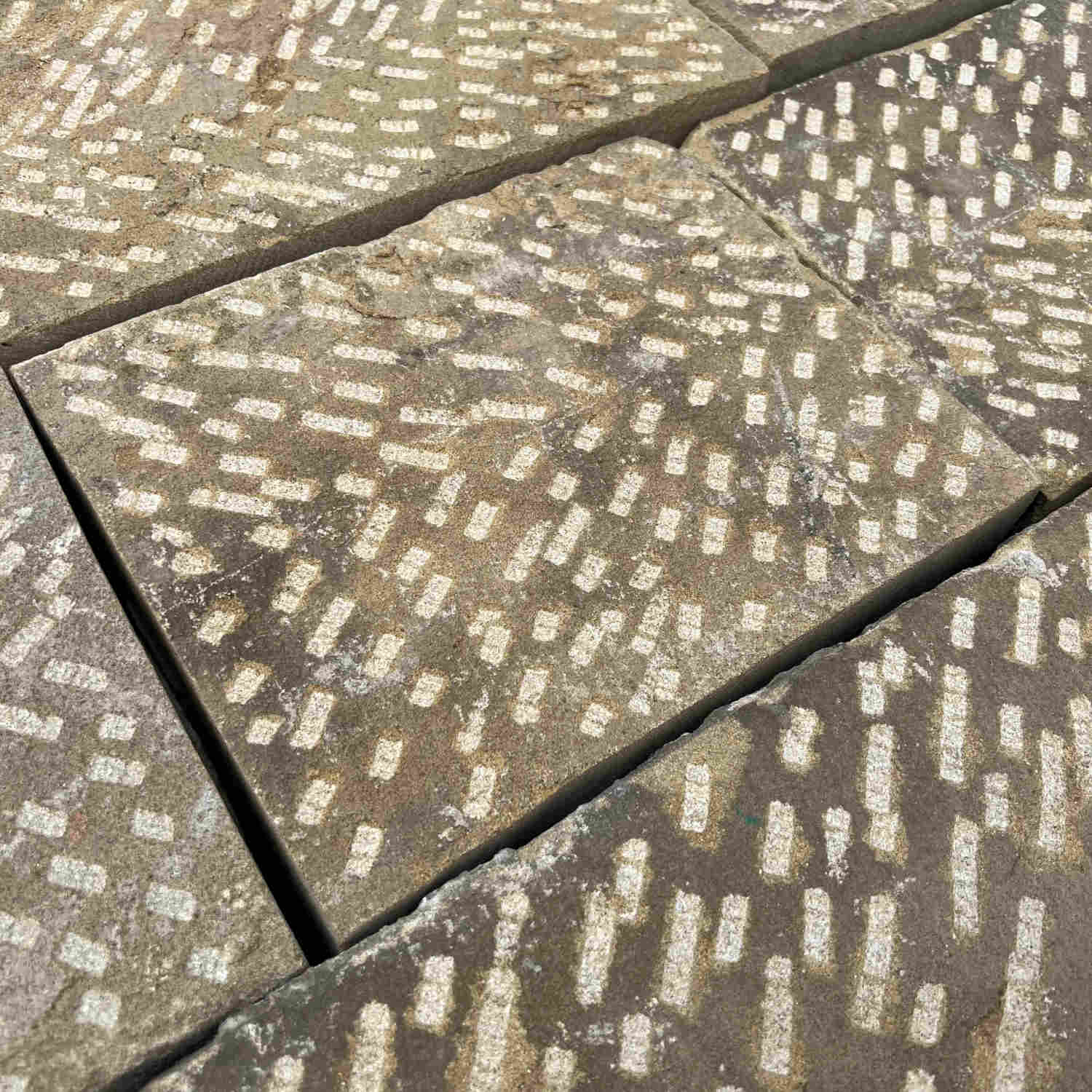 Herringbone Punched Building Stone | Britannia Stone