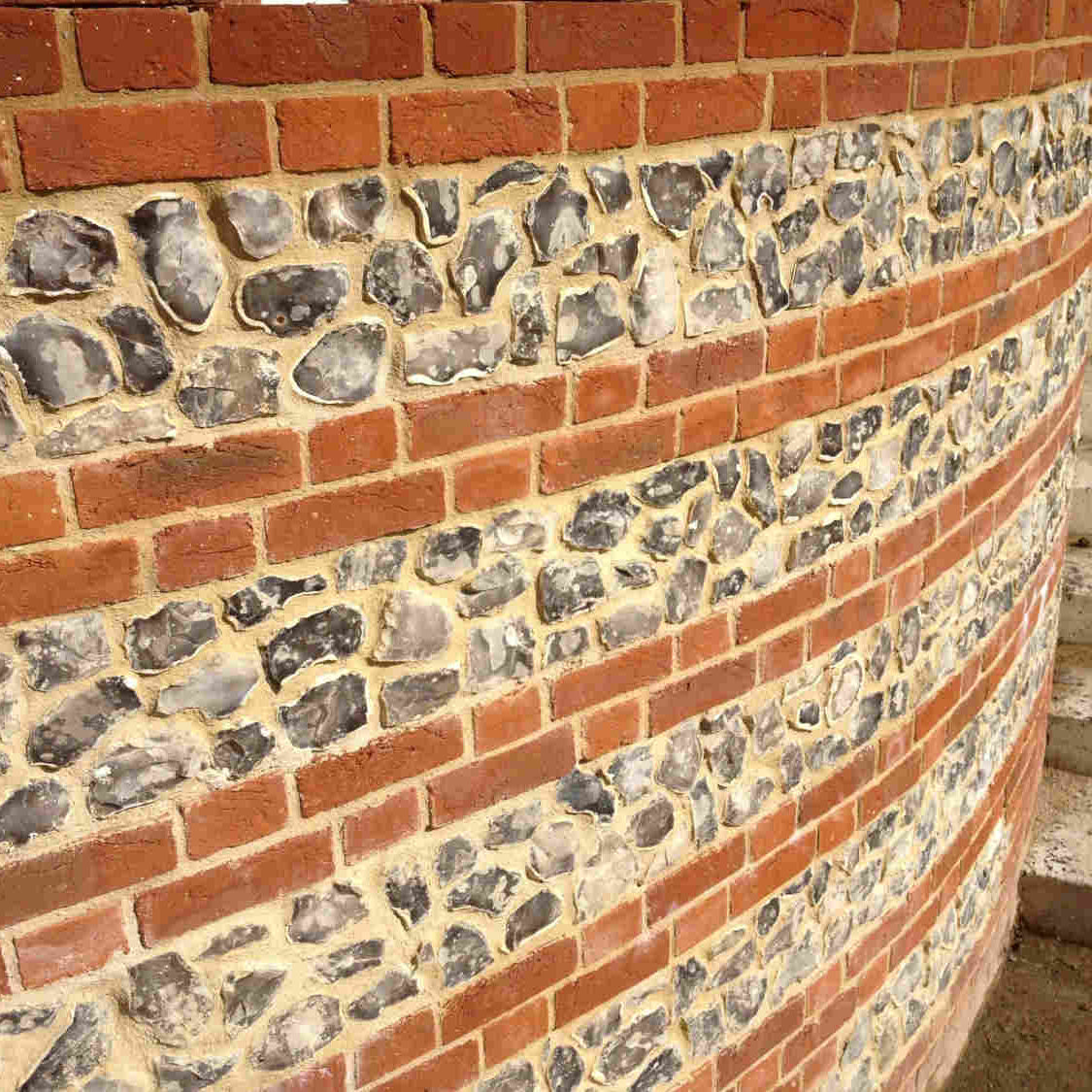 Sand and gravel Knapped | Britannia Stone