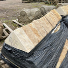 Natural Sandstone Triangle Wall Coping Stones - Per Linear Foot - Britannia Stone