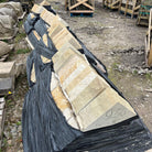 Natural Sandstone Triangle Wall Coping Stones - Per Linear Foot - Britannia Stone