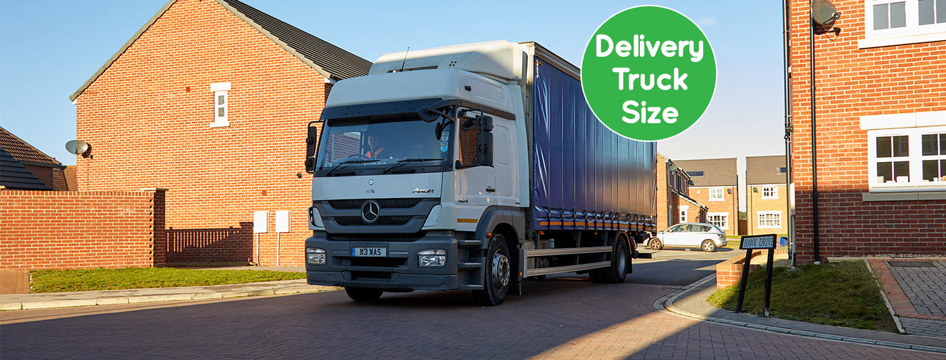 natural stone delivered via pallet network truck