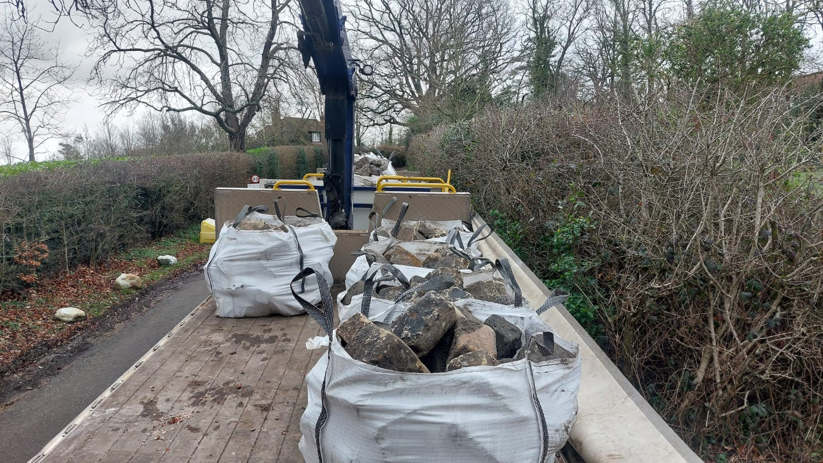 natural stone drystone delivered by britannia stone reclamation yard