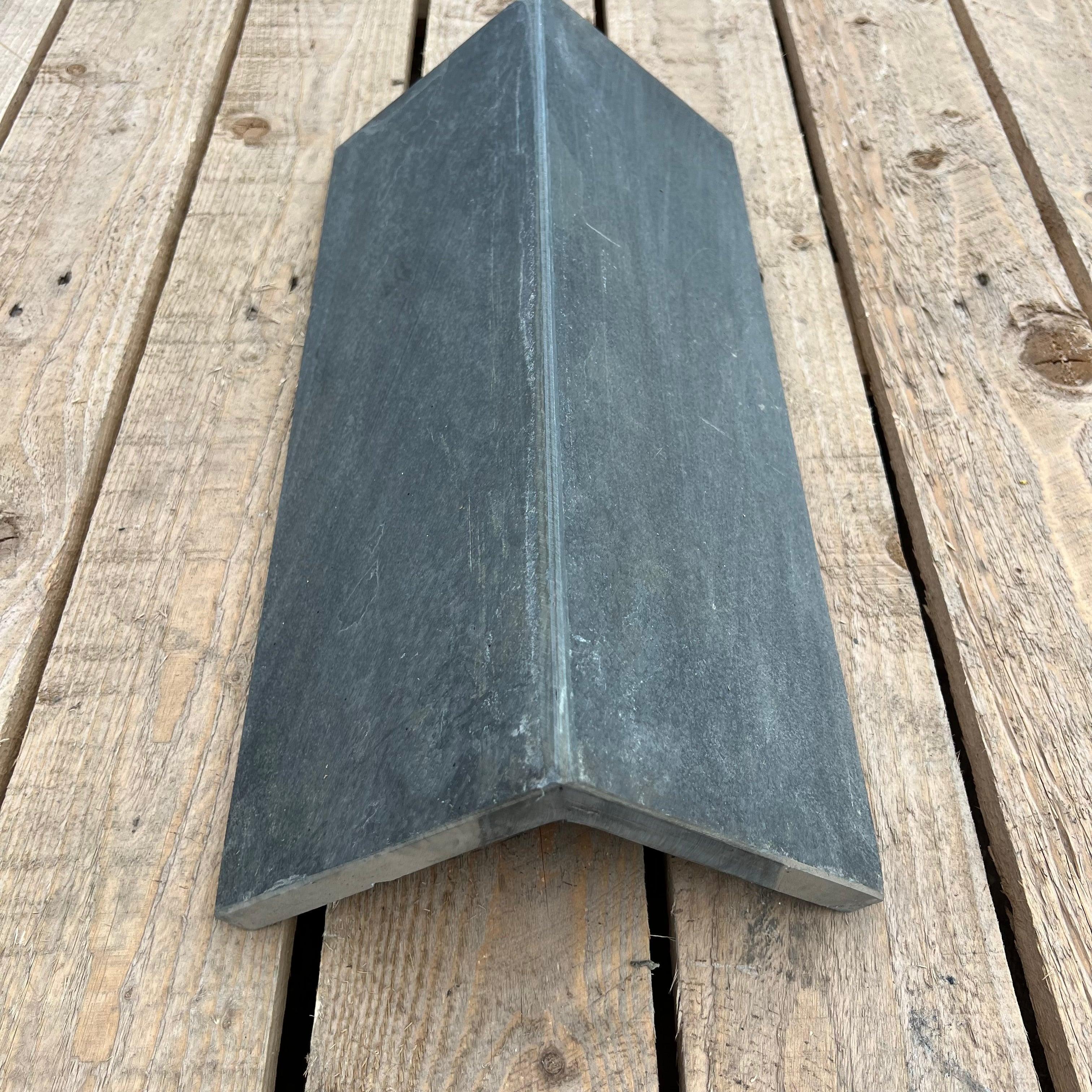 New Brazilian Slate Roof Ridge Tile - 105 Degree - Britannia Stone