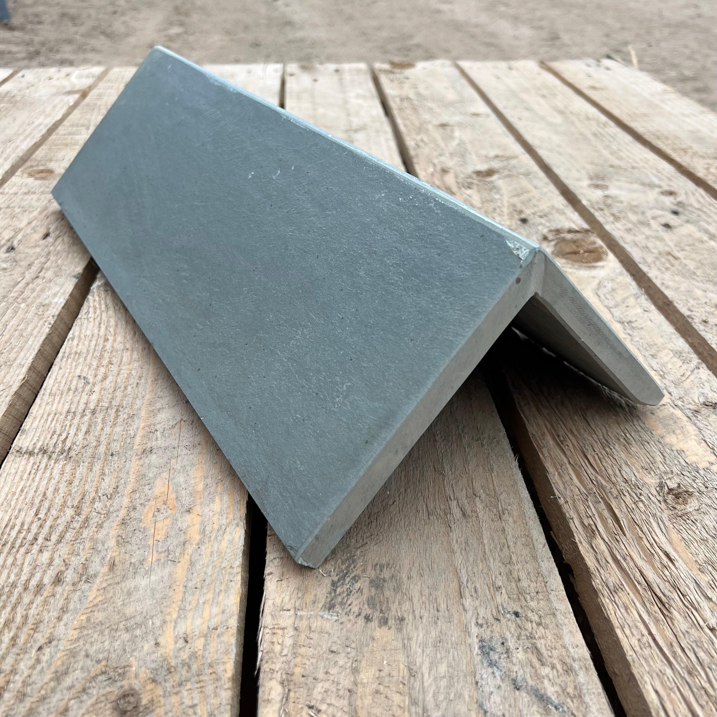 New Brazilian Slate Roof Ridge Tile - 90 Degree - Britannia Stone