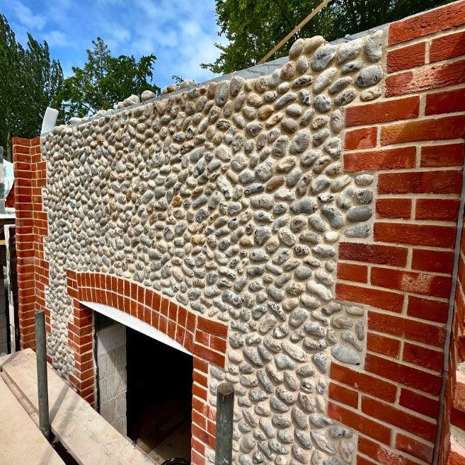 Natural knapped flint stone | Britannia Stone Reclamation