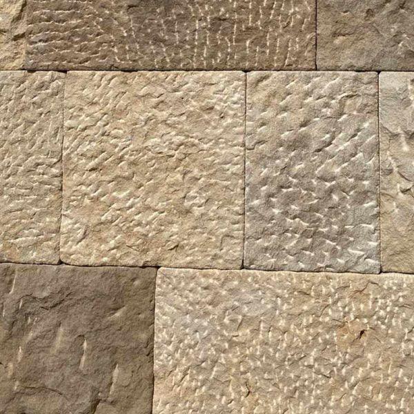 Punched Face Ashlar Building Stone - Depth 115mm - Britannia Stone
