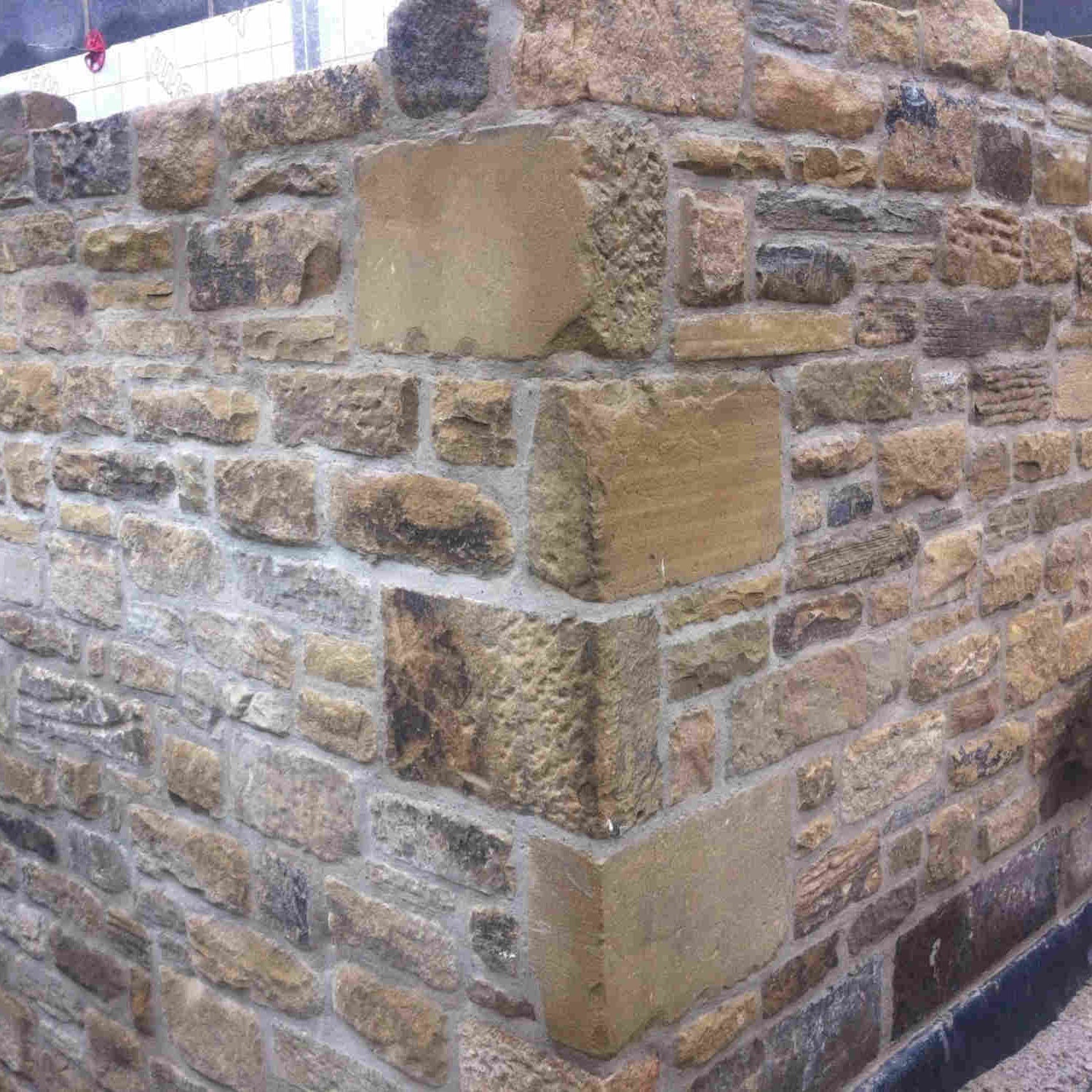 Random Dressed Reclaimed Building Stone - Backed Off - Britannia Stone