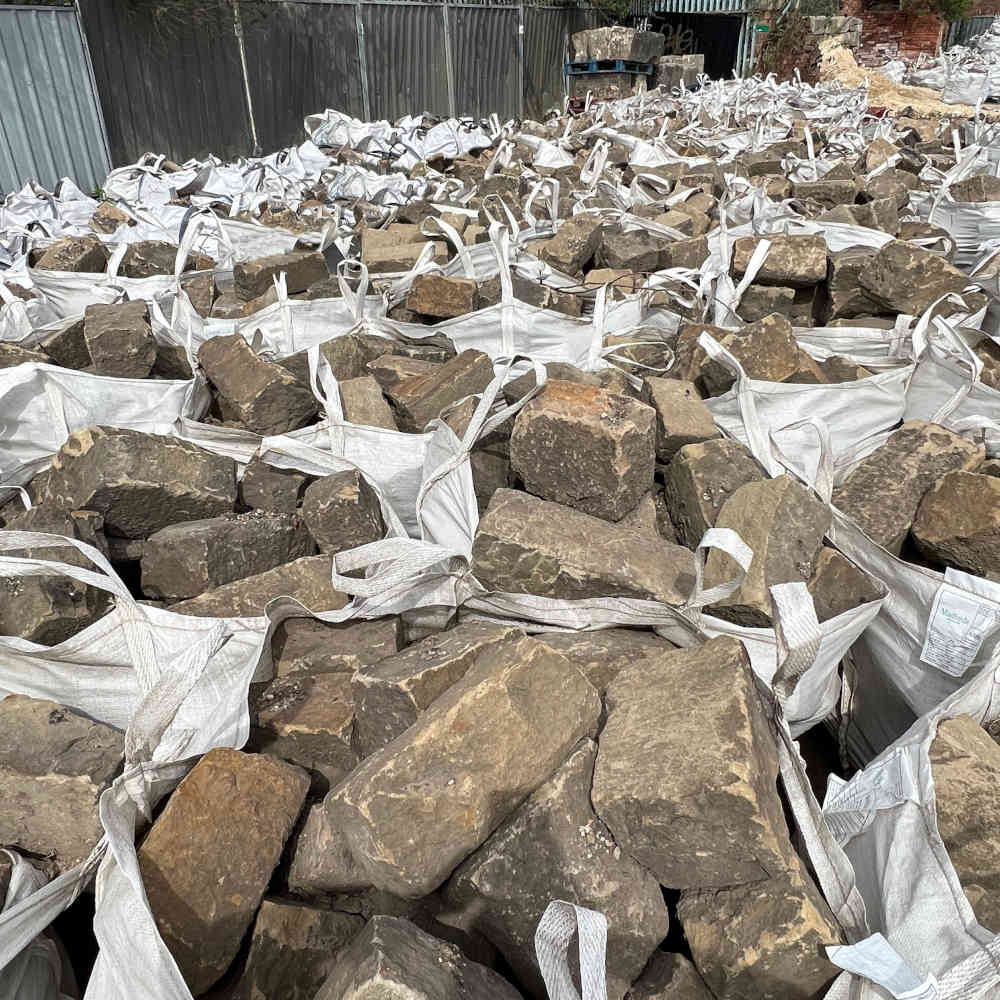 Reclaimed stone cobbles | Britannia Stone Reclamation