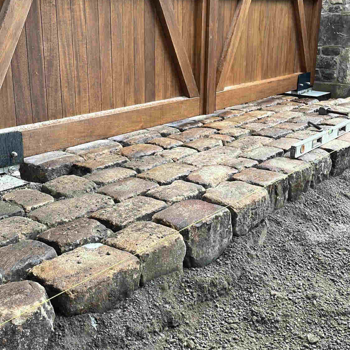 Reclaimed stone cobbles | Britannia Stone Reclamation