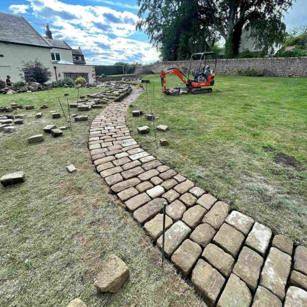 Reclaimed stone cobbles | Britannia Stone Reclamation