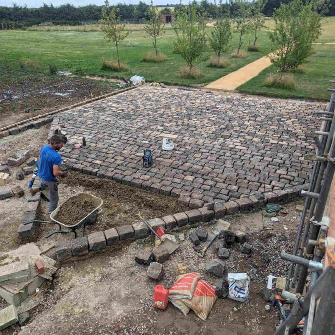 Reclaimed stone cobbles | Britannia Stone Reclamation