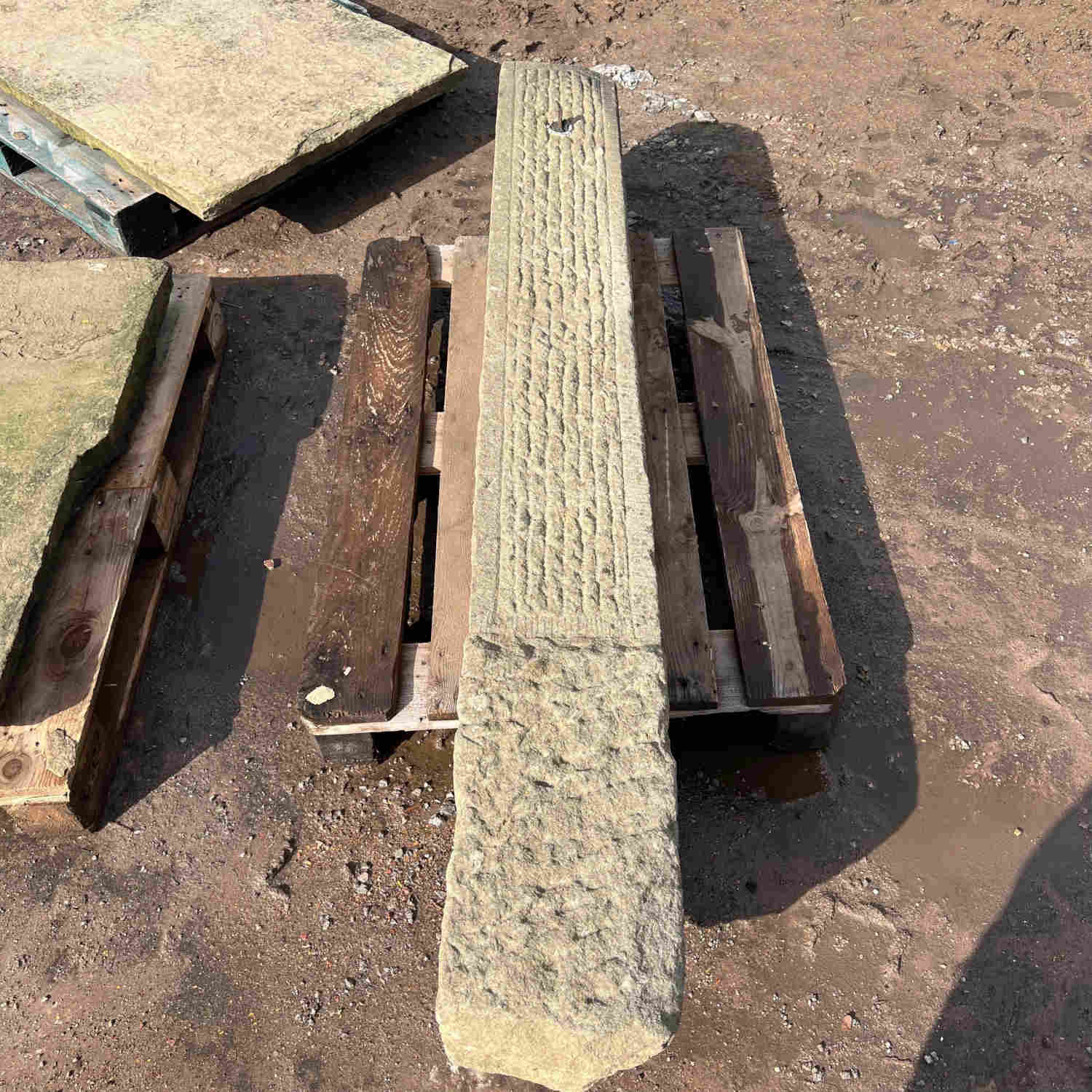 Reclaimed Natural Stone Pillar / Gate Post - Britannia Stone