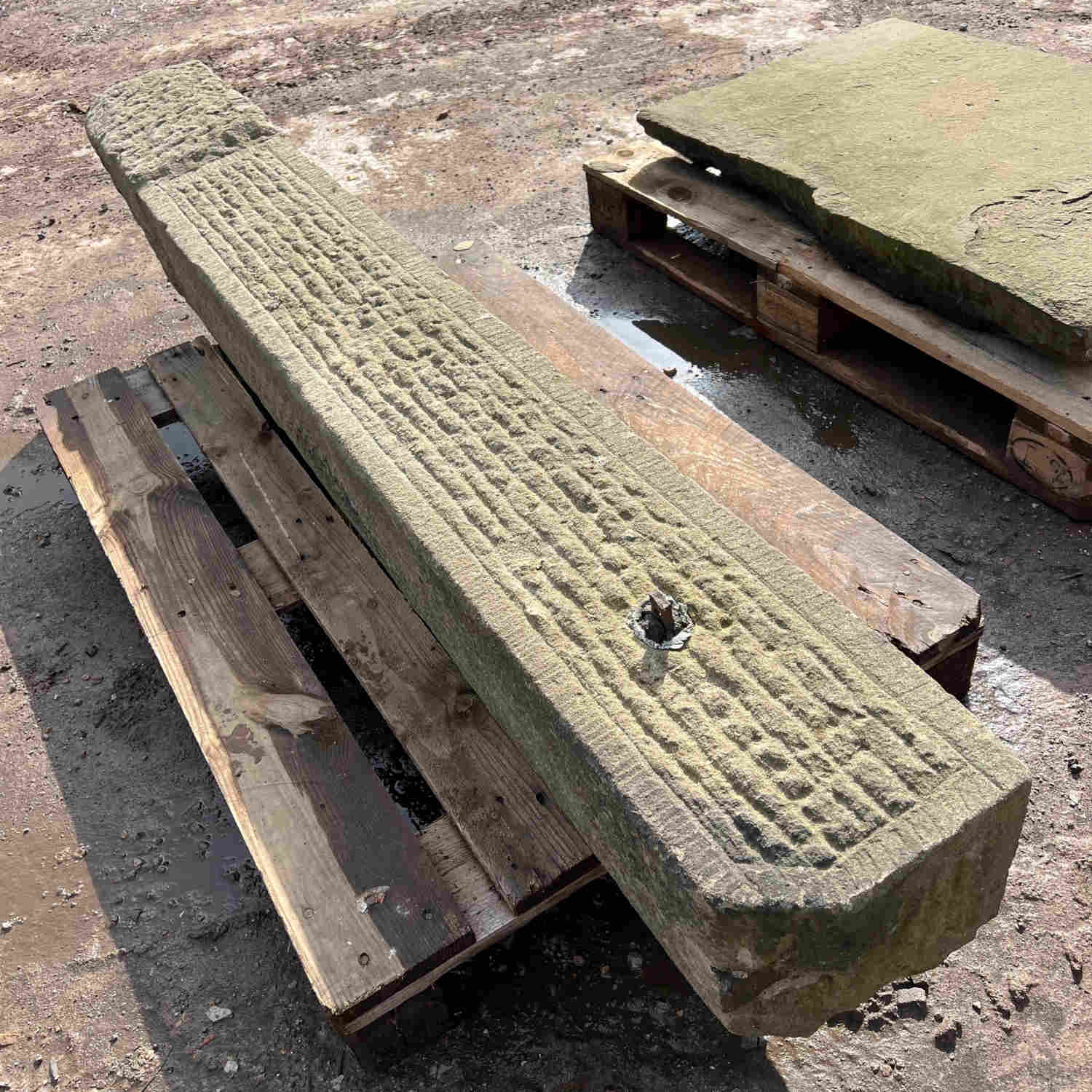 Reclaimed Natural Stone Pillar / Gate Post - Britannia Stone