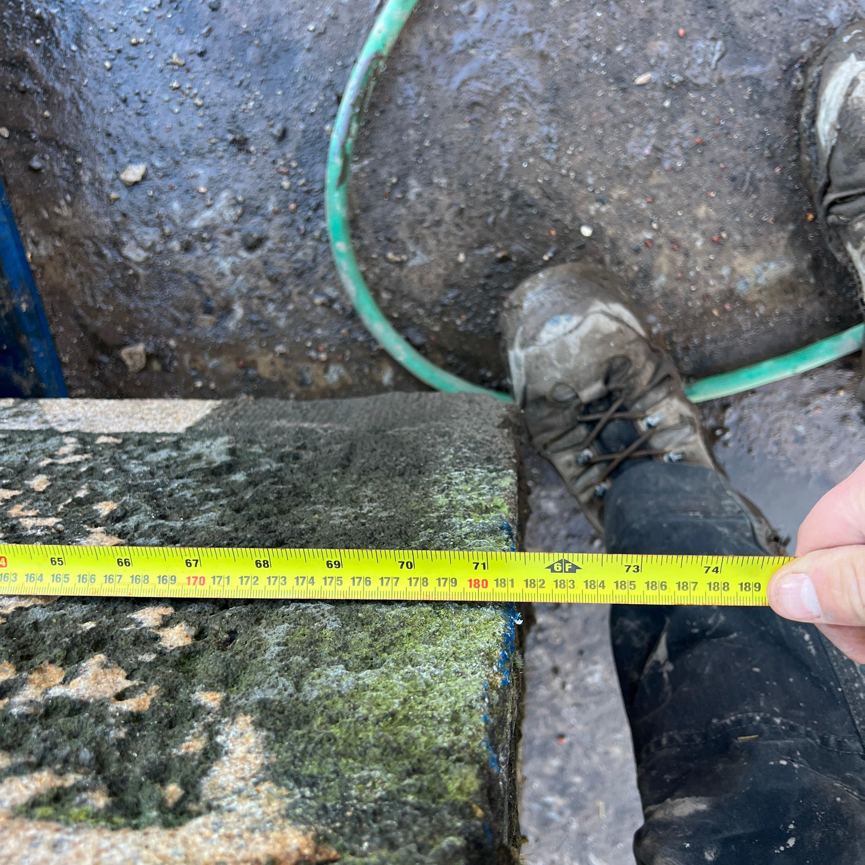 181cm Reclaimed Natural Stone Pillar - Reclaimed Brick Company