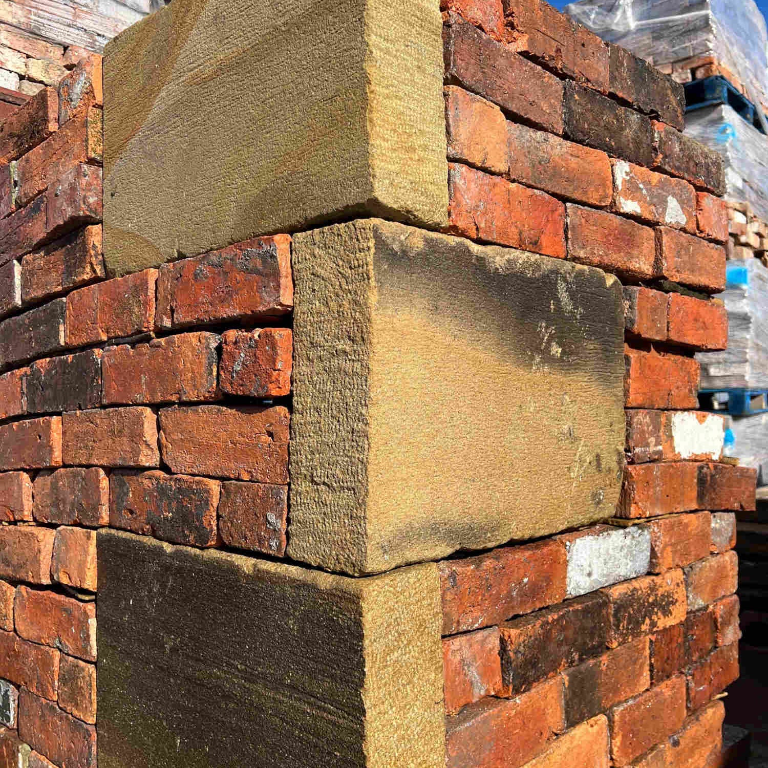 Reclaimed rough stone quoins | Britannia Stone