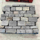 Reclaimed sandstone stone cobbles sett;  Britannia Stone;