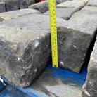 Reclaimed sandstone stone cobbles sett;  Britannia Stone;