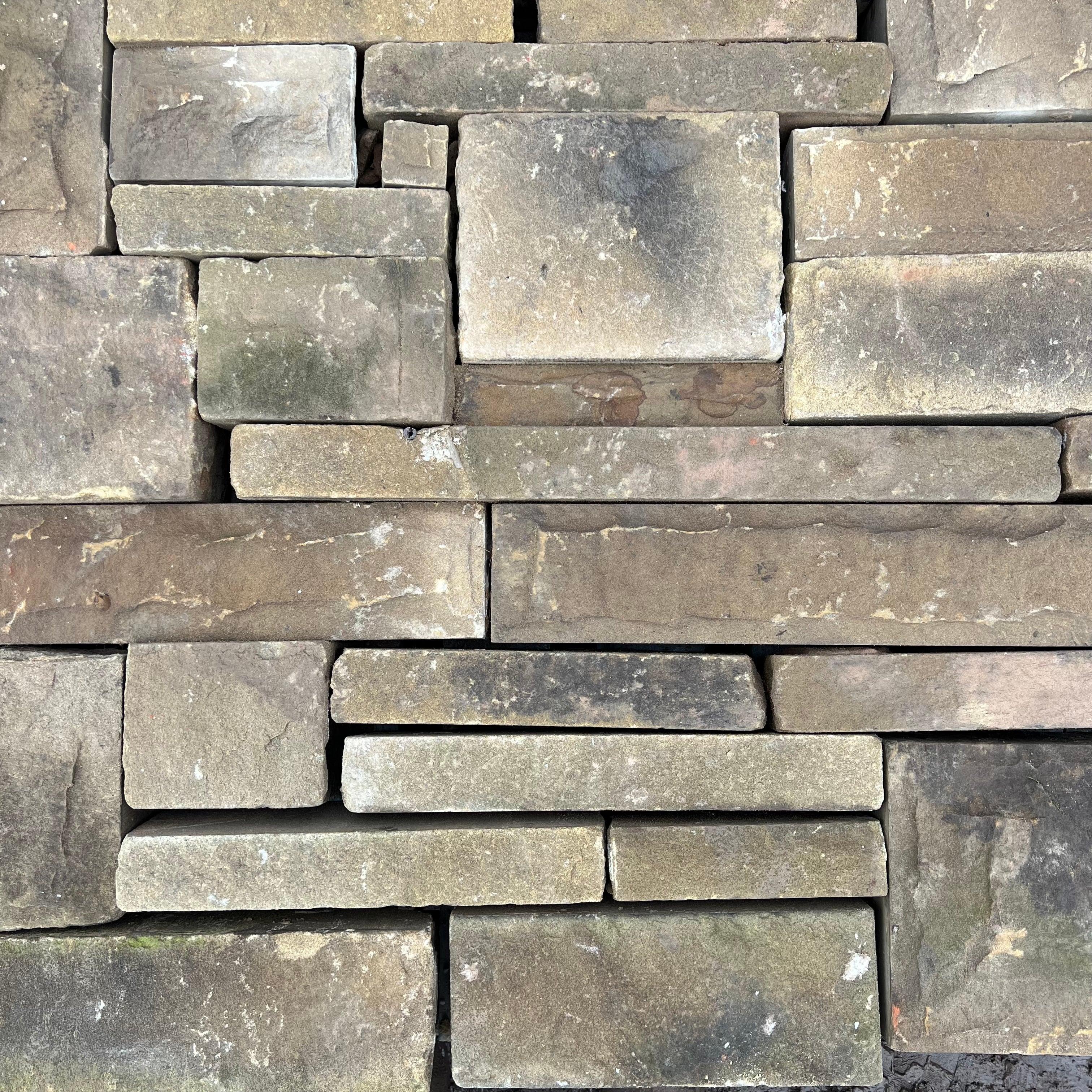 Reclaimed Sneck and Jump Building Stone - Per SQM - Britannia Stone