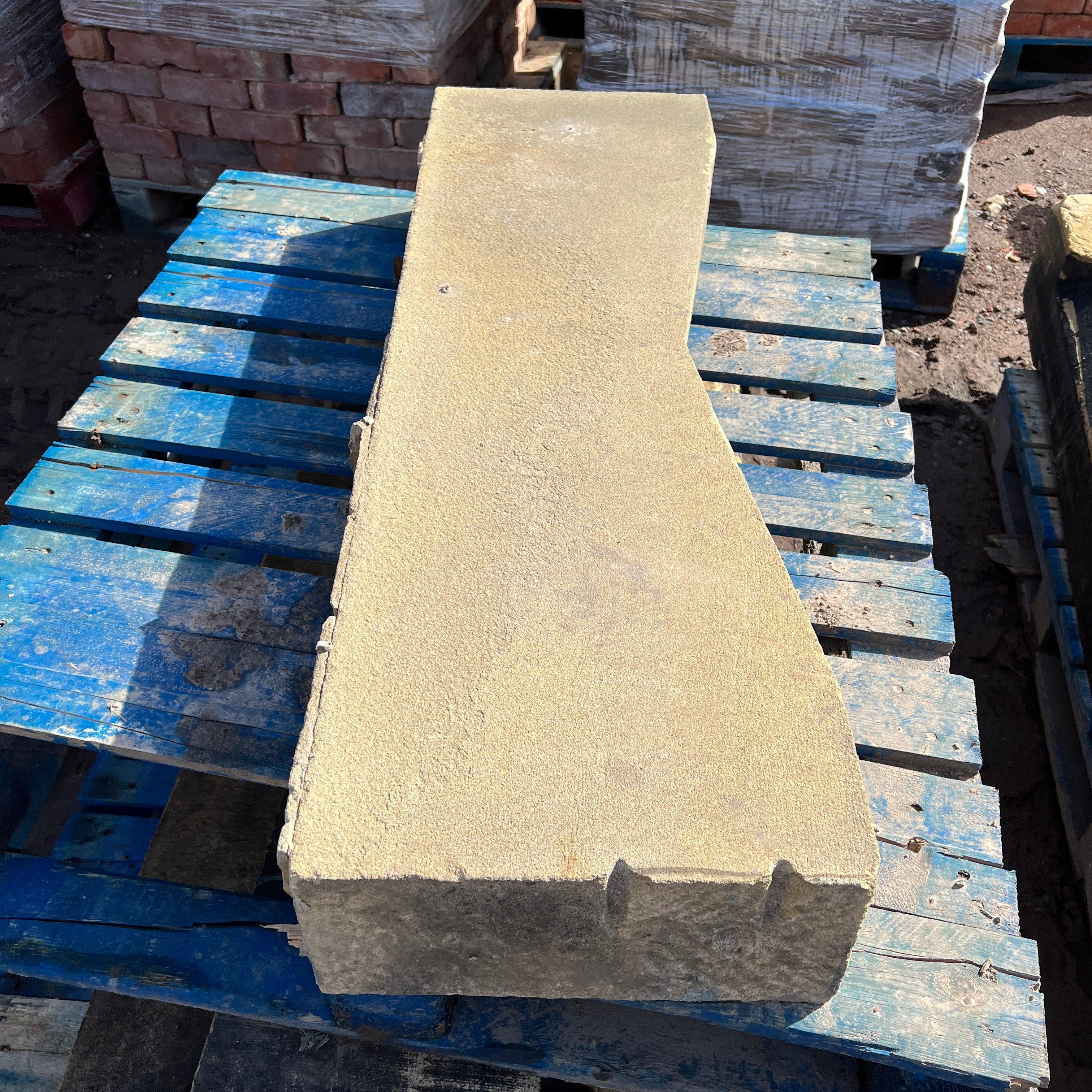 Reclaimed Weathered Stone Head - Reclaimed Brick Company