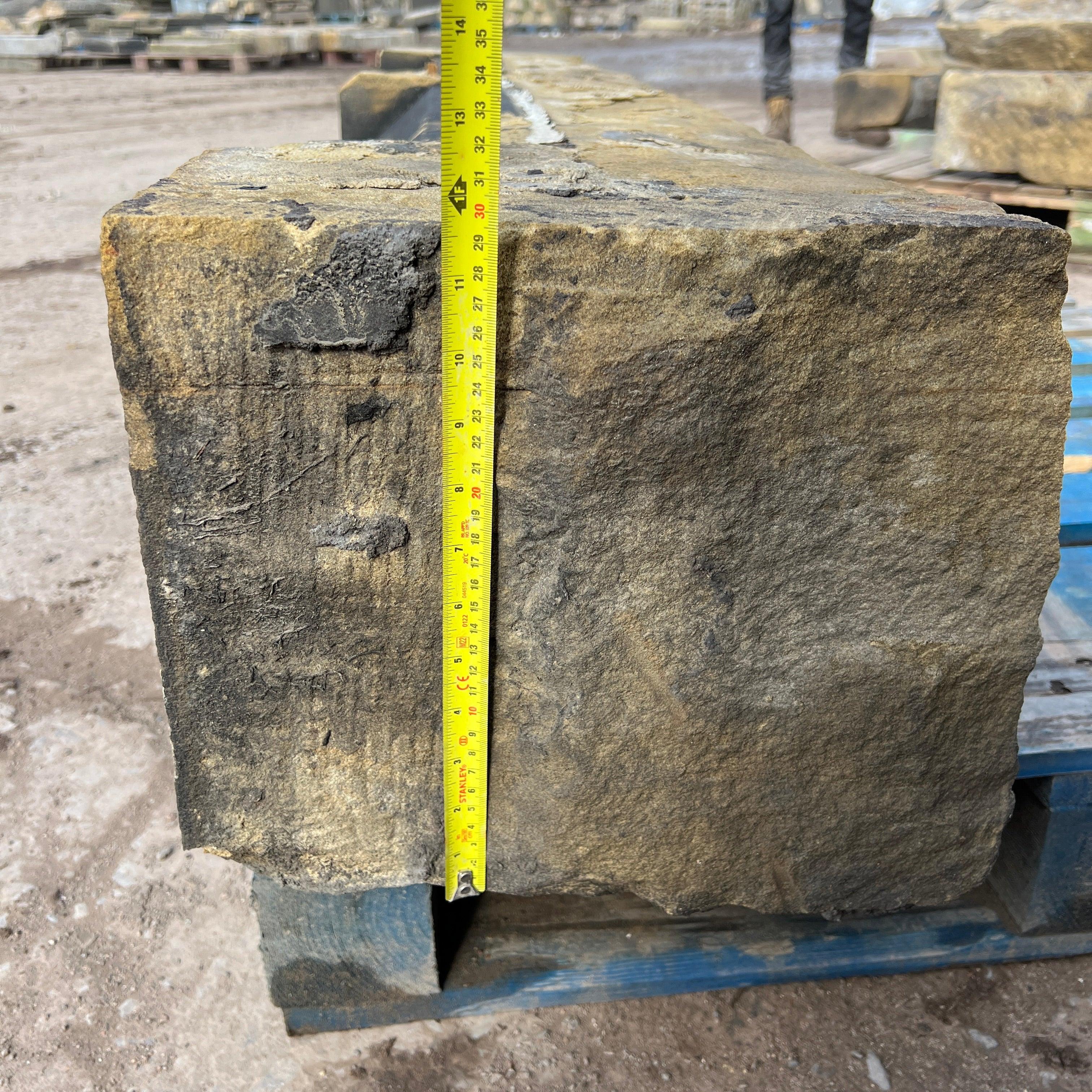 Weathered Stone Lintel / Head / Cill - Reclaimed Brick Company