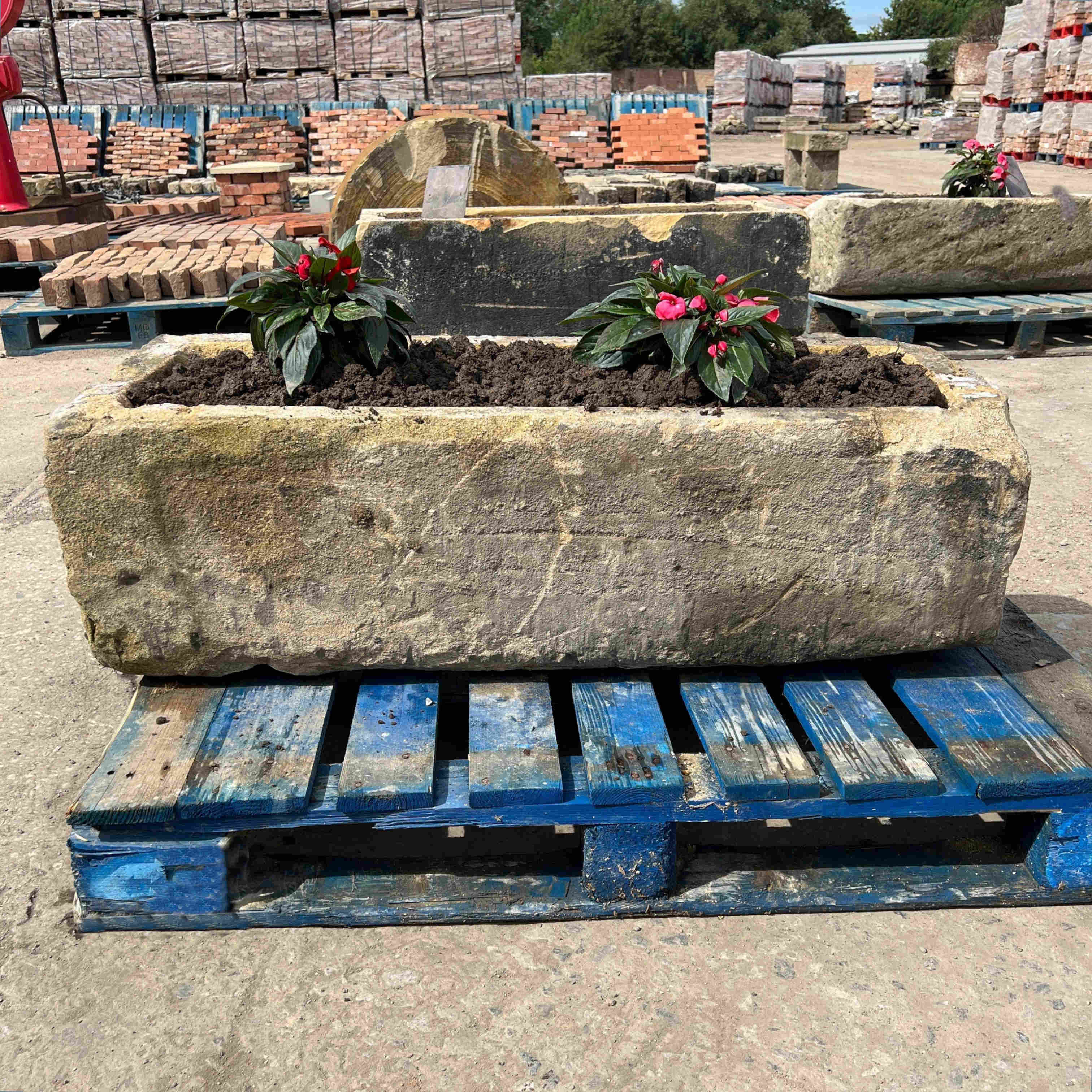 Reclaimed Stone Trough / Planter - No.16 - Britannia Stone
