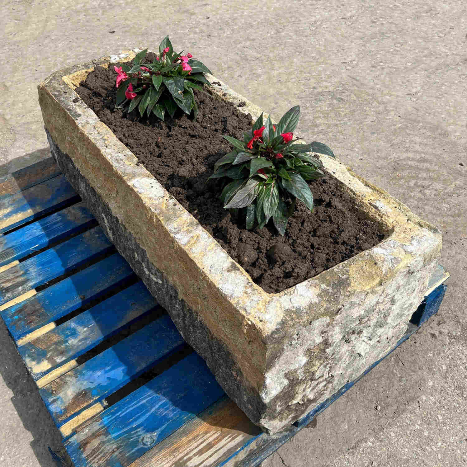 Reclaimed Stone Trough / Planter - No.16 - Britannia Stone