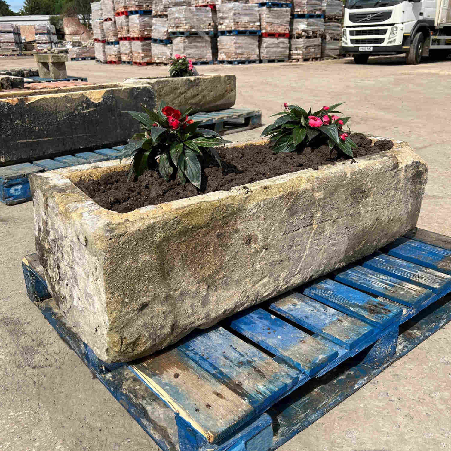 Reclaimed Stone Trough / Planter - No.16 - Britannia Stone