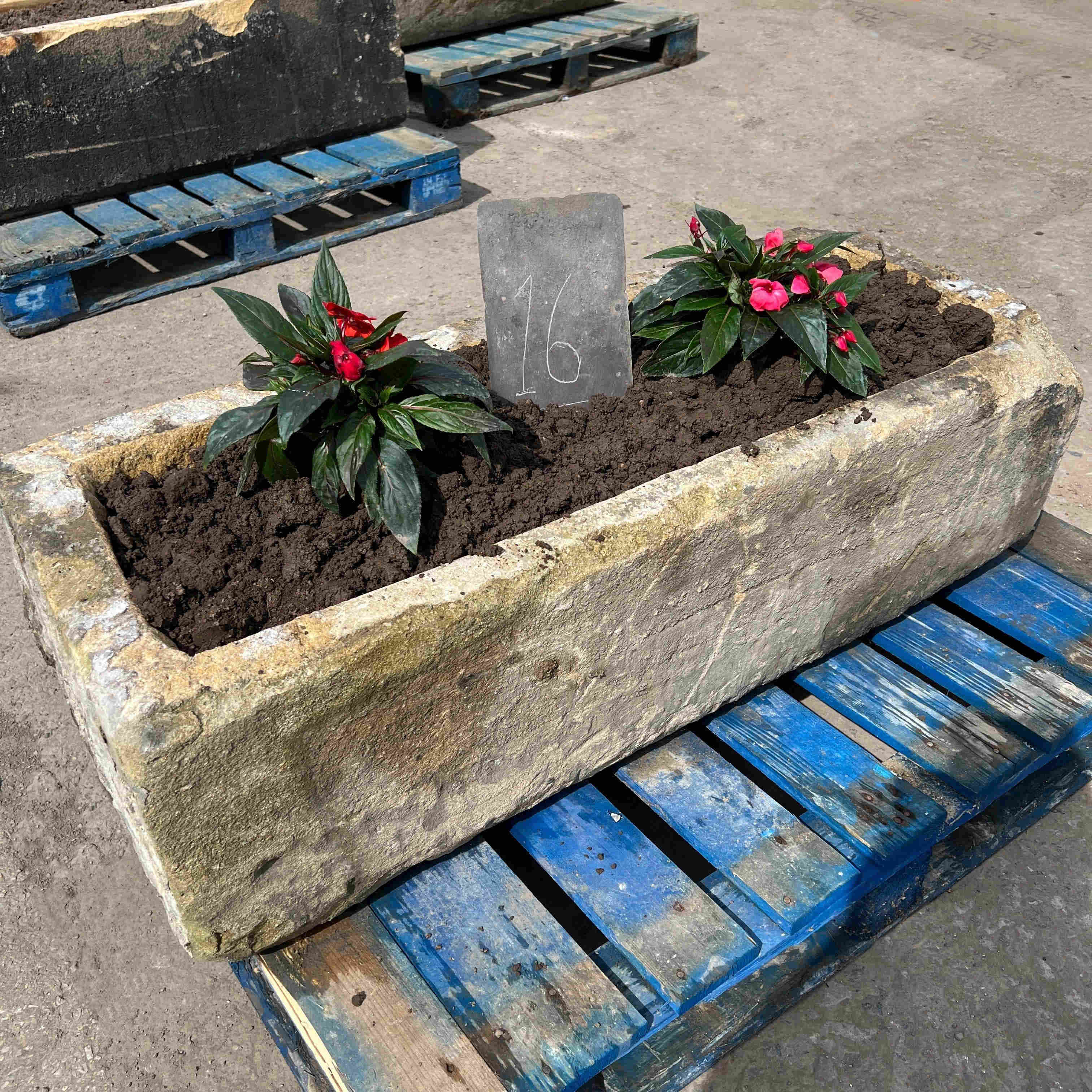 Reclaimed Stone Trough / Planter - No.16 - Britannia Stone