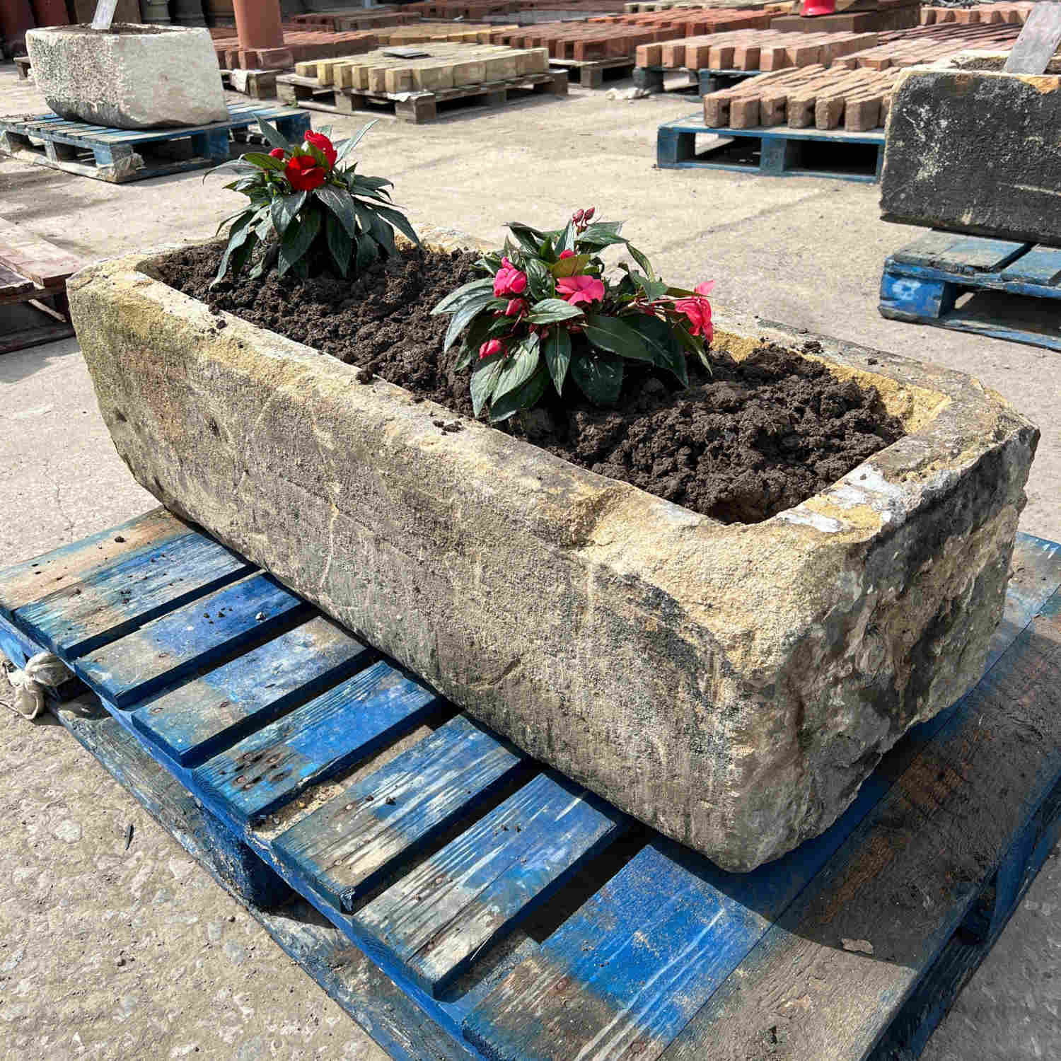 Reclaimed Stone Trough / Planter - No.16 - Britannia Stone