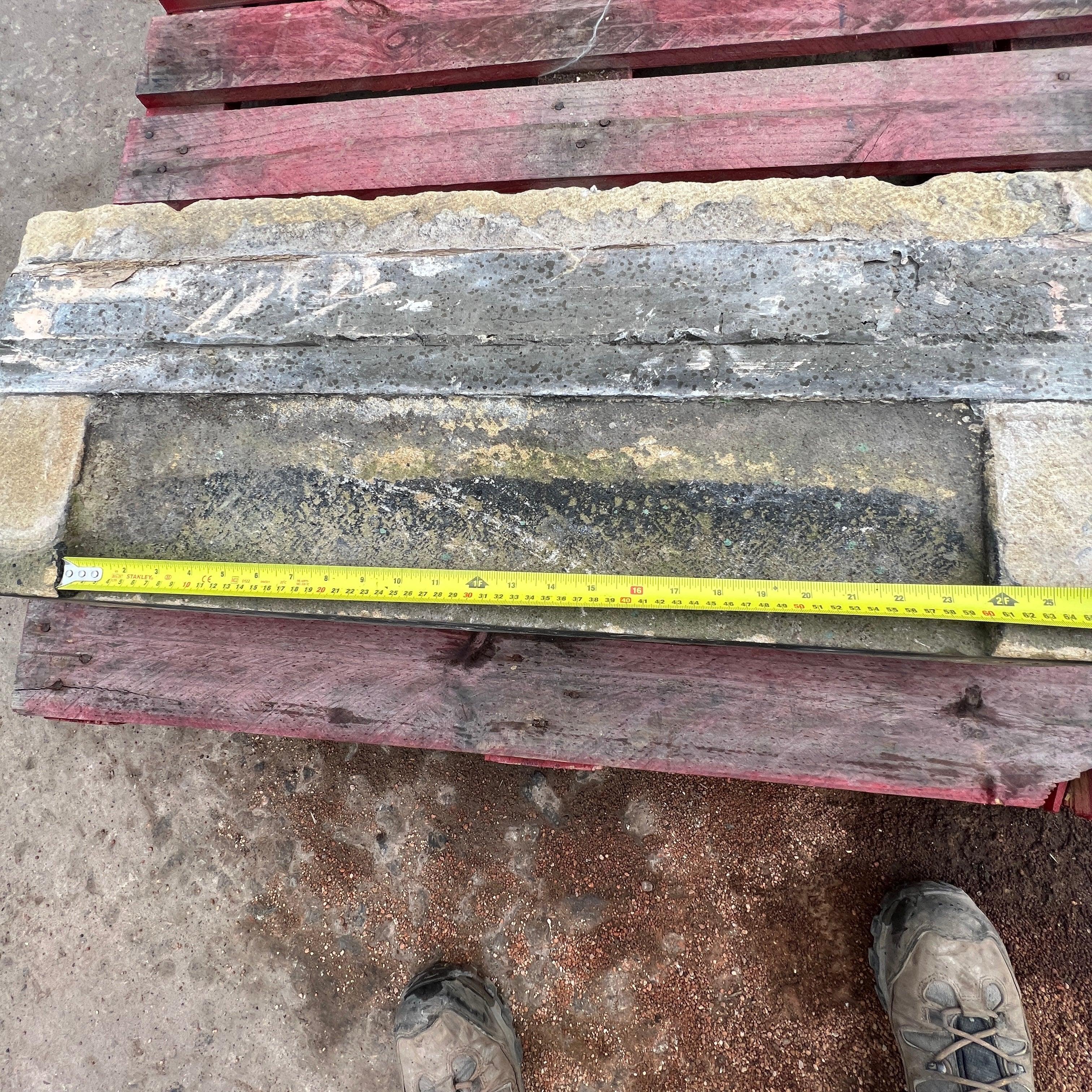 2ft Reclaimed Stone Window Sill - Reclaimed Brick Company