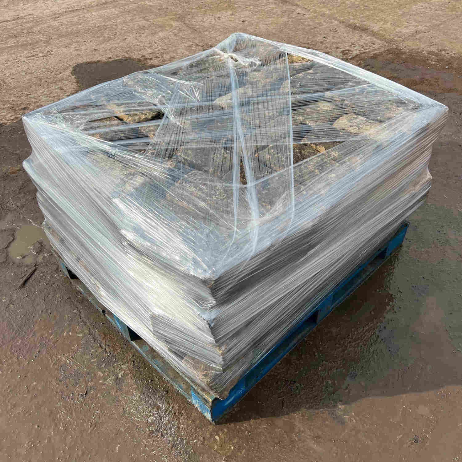 Reclaimed Weathered Face Building Stone - Dressed & Backed off - UK Delivery pallet - Britannia Stone