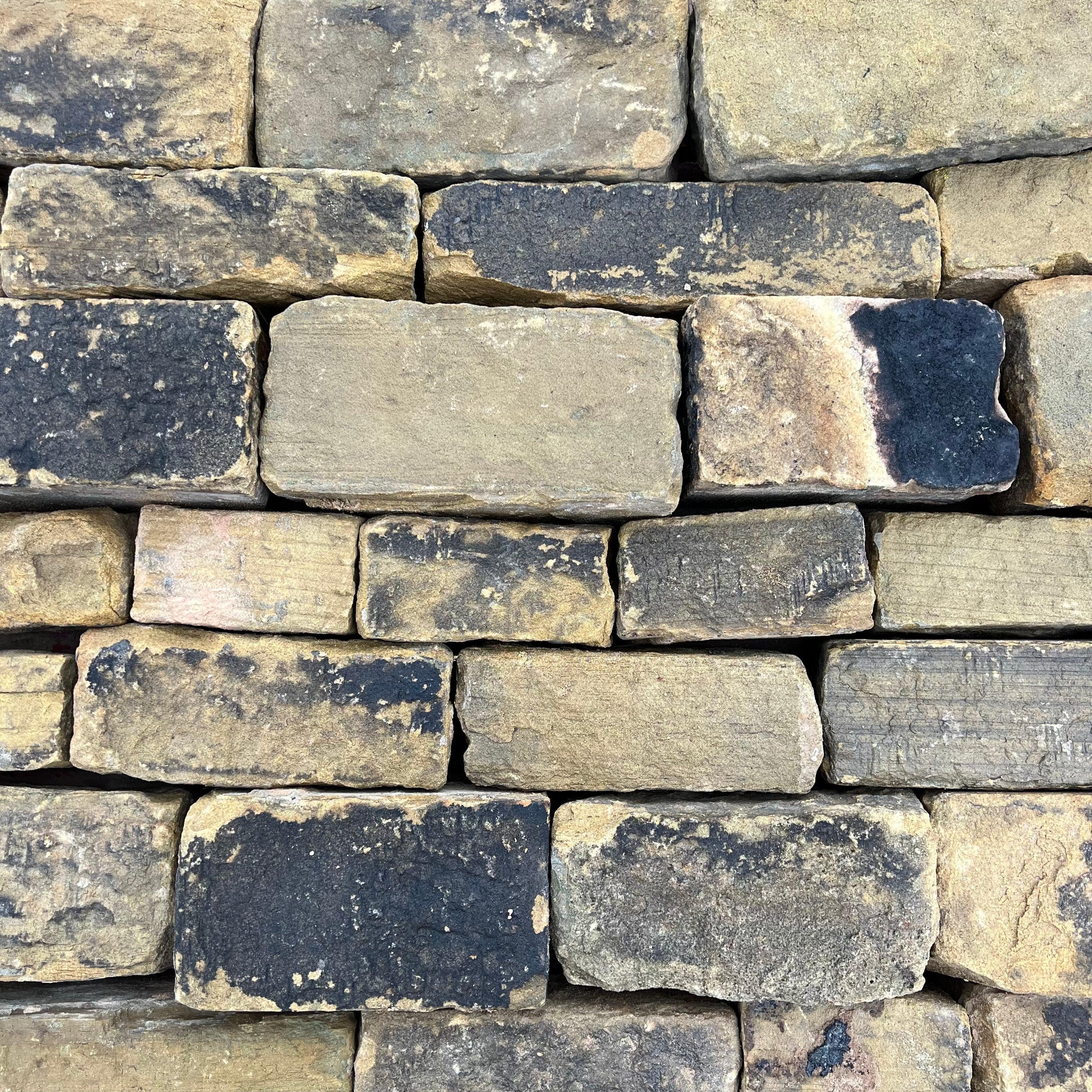 Reclaimed Facing Yorkshire Building Stone - 6” Backed Off - Reclaimed Brick Company