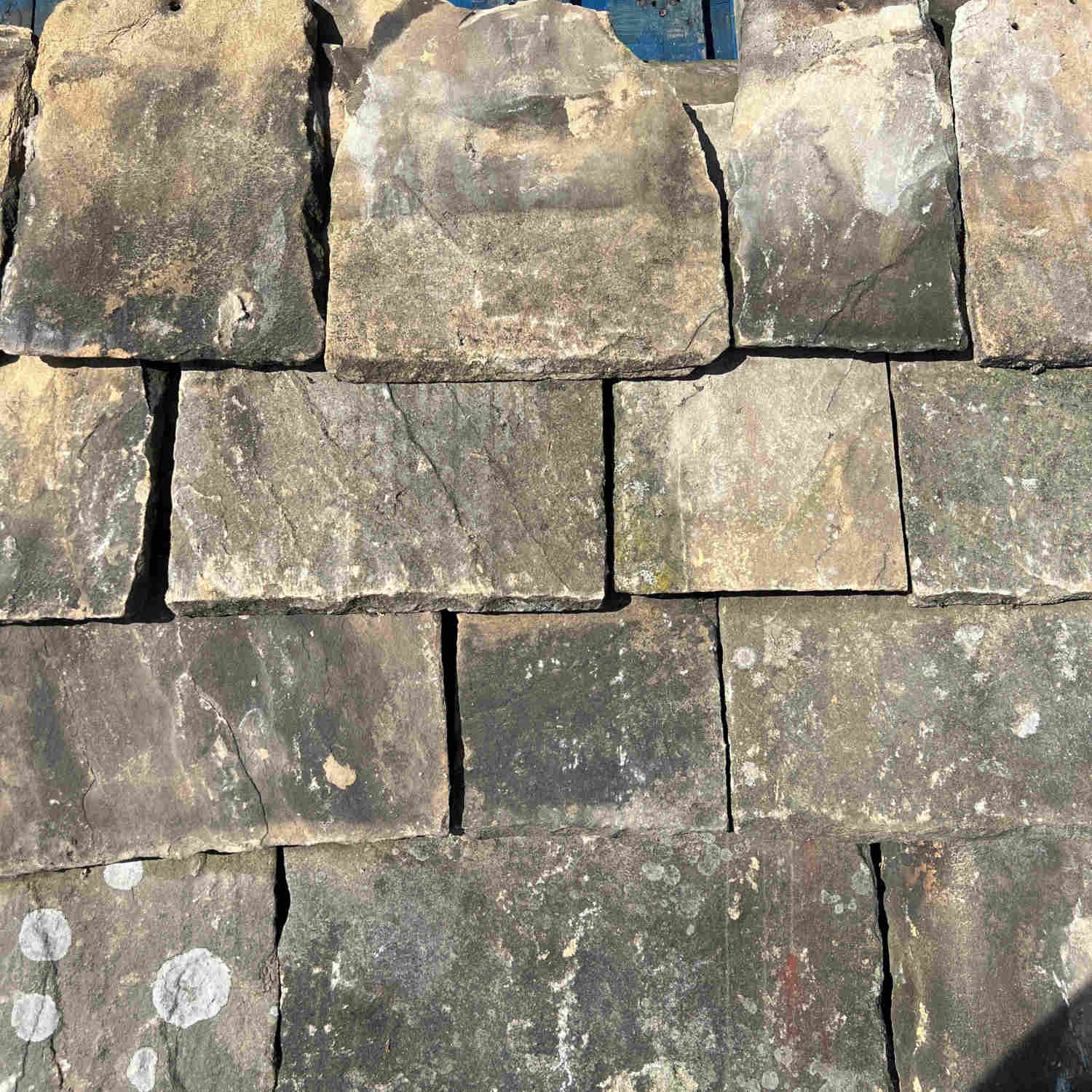 Reclaimed Yorkshire Stone Roof Slate / Tile -  Britannia Stone