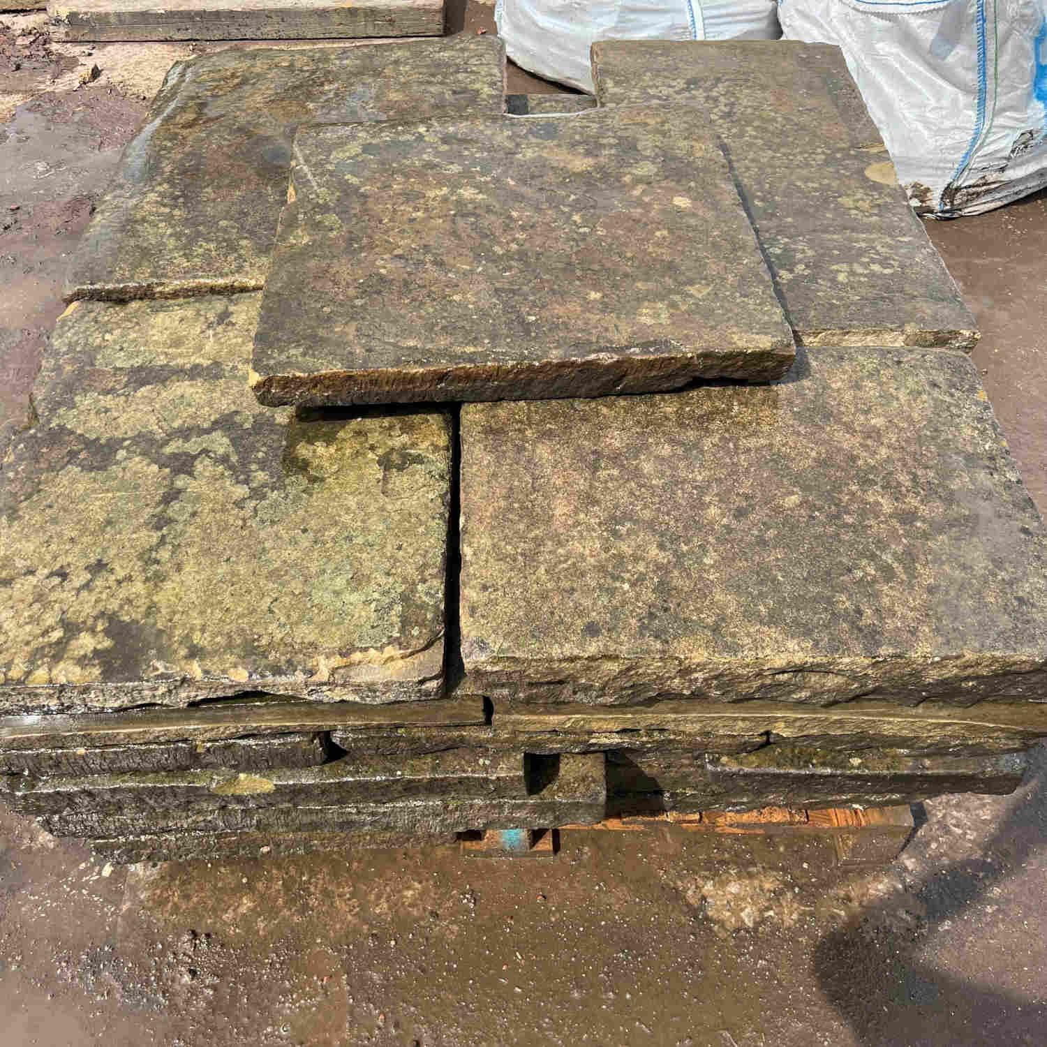 Reclaimed Yorkstone Cathedral Grade Paving - Per SQM - Britannia Stone