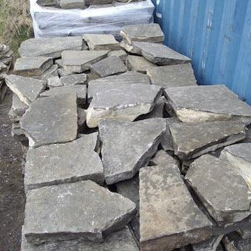 Reclaimed Yorkstone Crazy Paving - Per SQM - Britannia Stone