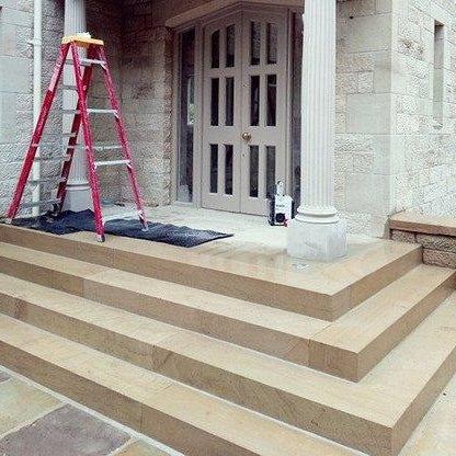 Sawn Stone Deep Steps - Britannia Stone