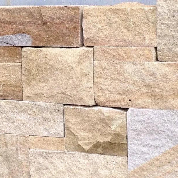 Yorkshire Sandstone split faced walling stone - Britannia Stone