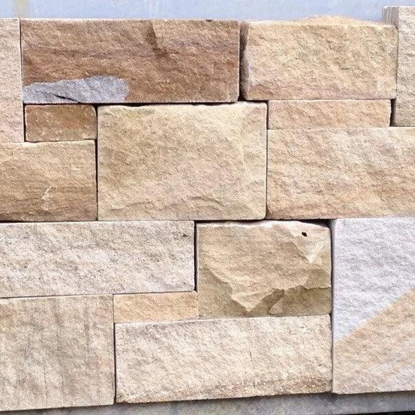 Yorkshire Sandstone split faced walling stone - Britannia Stone