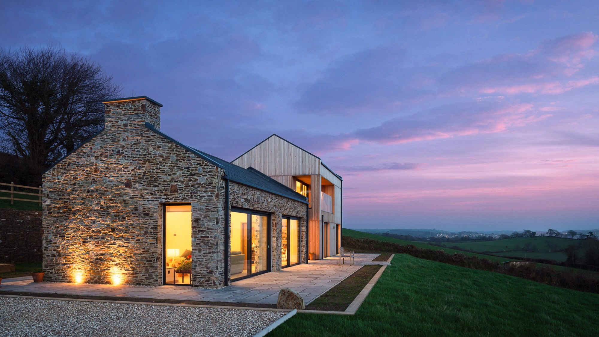 Reclaimed Stone build - Sustainable Building