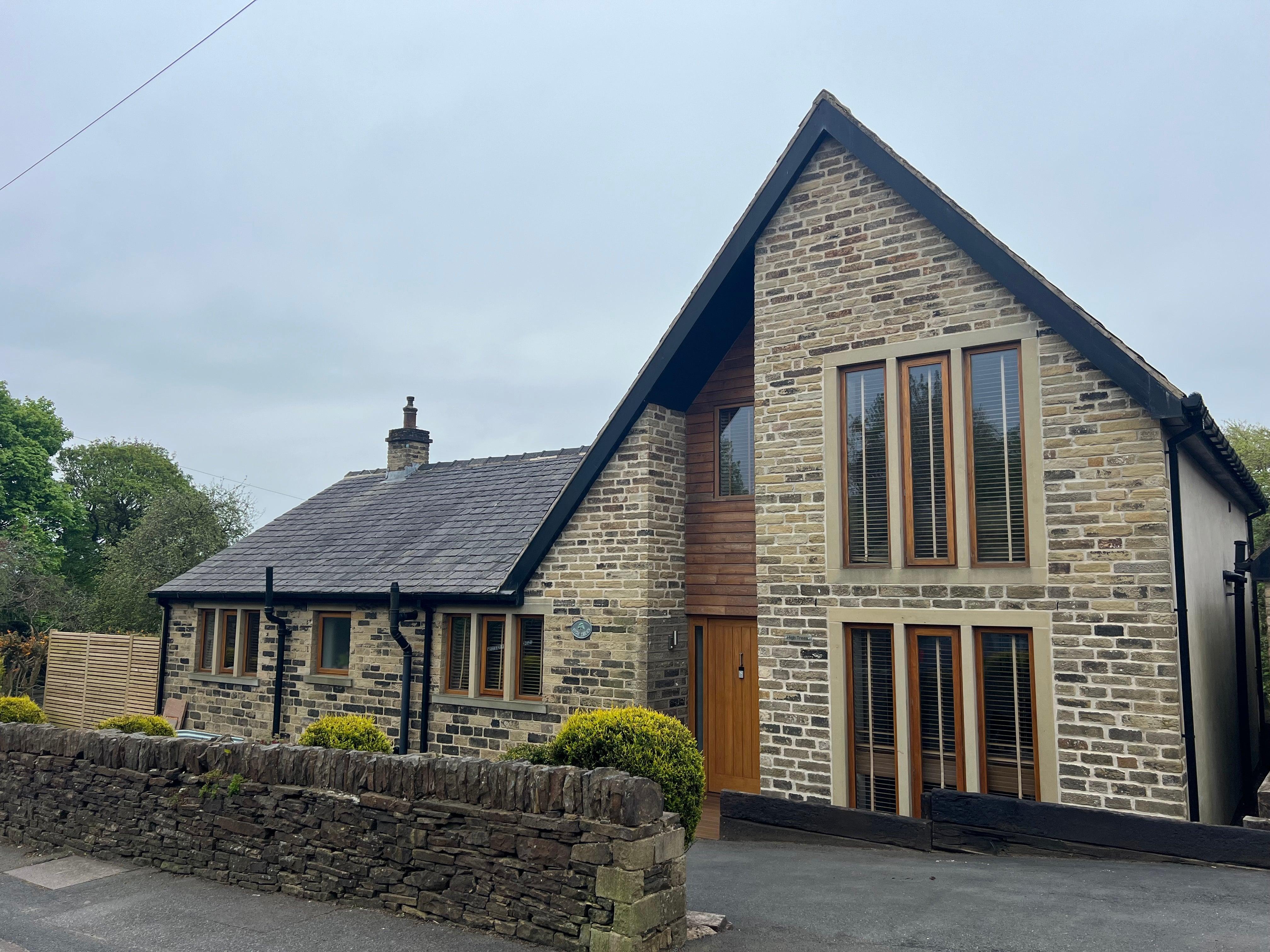 Reclaimed Stone House Built using Reclaimed Natural Stone supplied by Britannia Stone