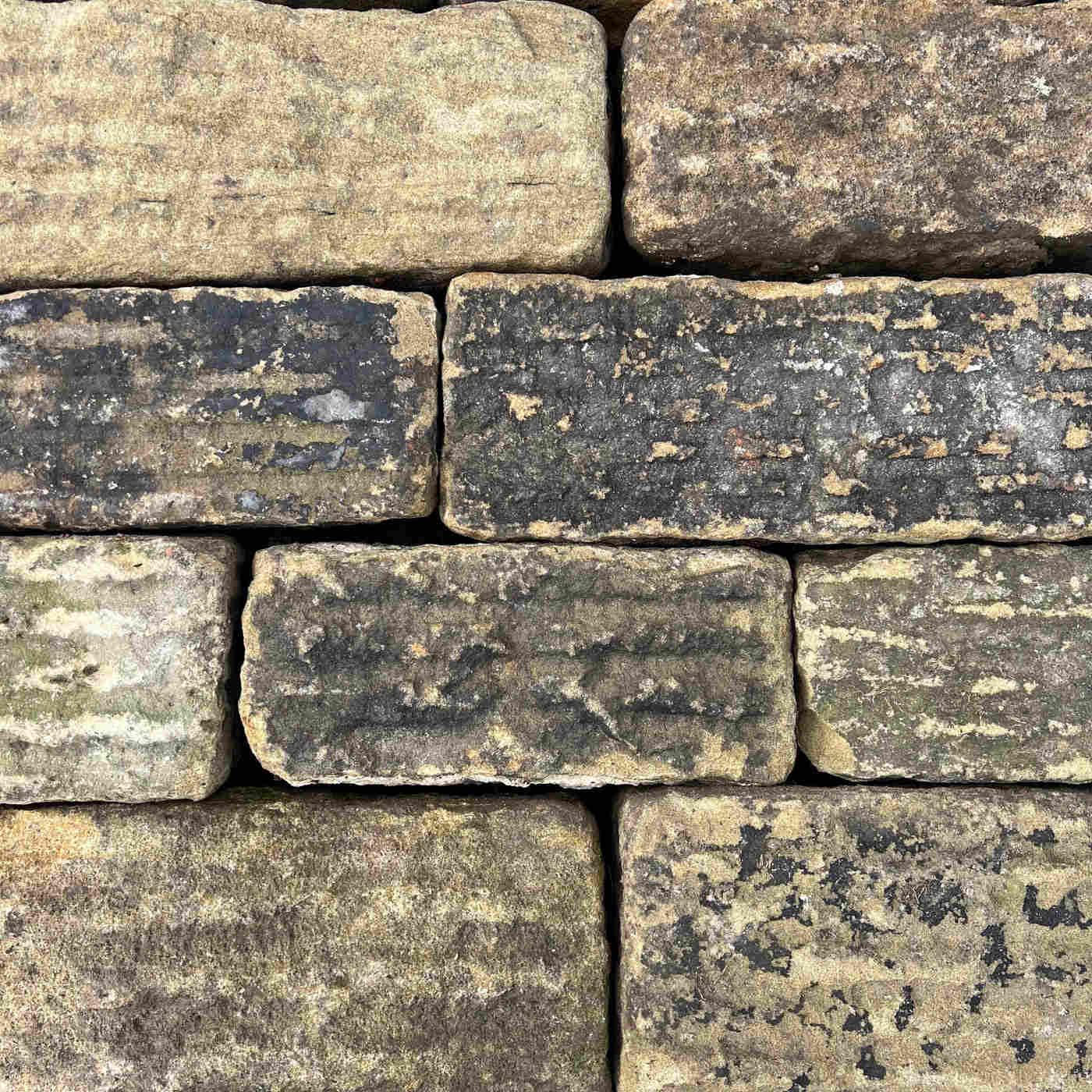 Reclaimed Punched, Pitched & Delph Building Stone available from Britannia Stone, a traditional stone reclamation yard