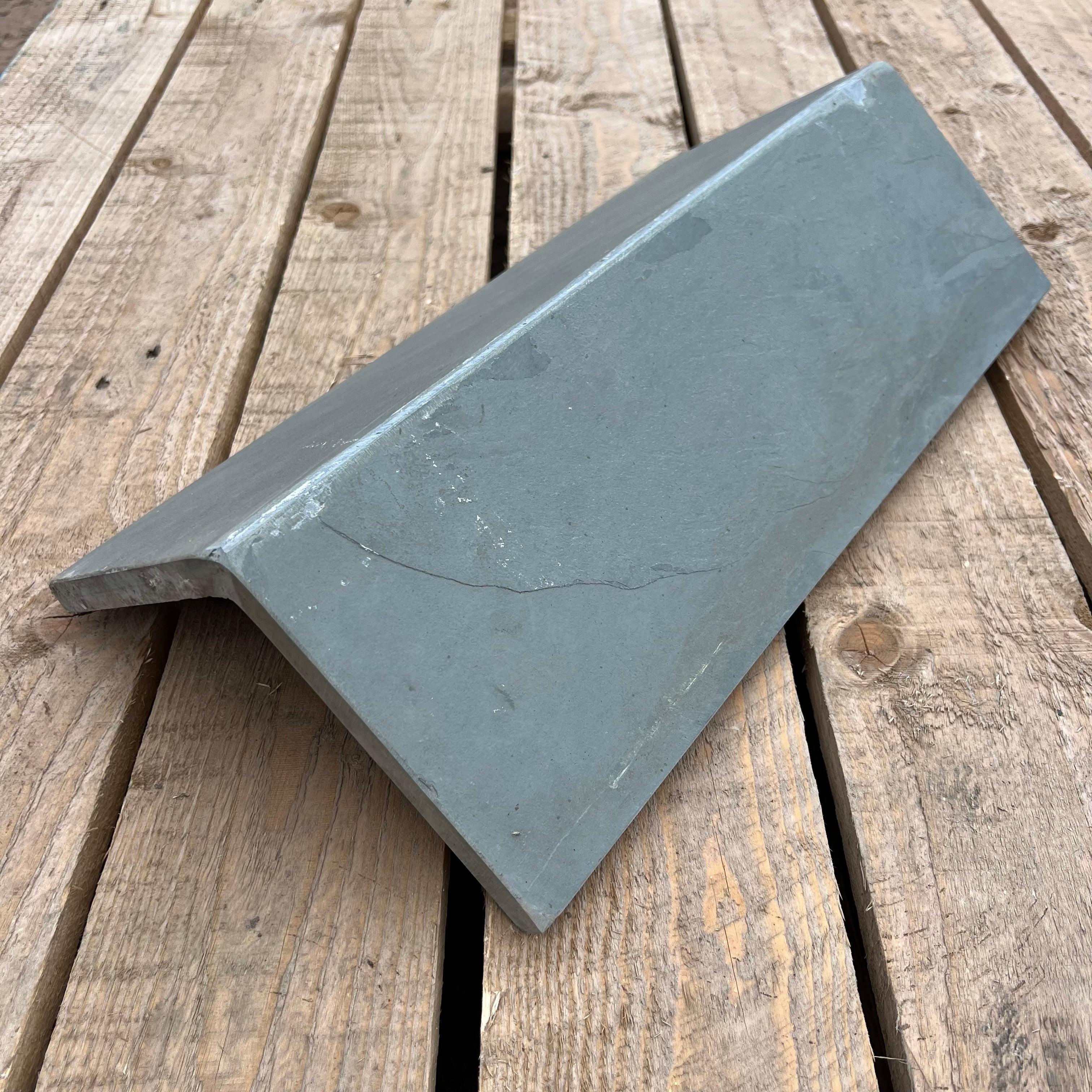 New Brazilian Slate Roof Ridge Tile - 105 Degree - Britannia Stone